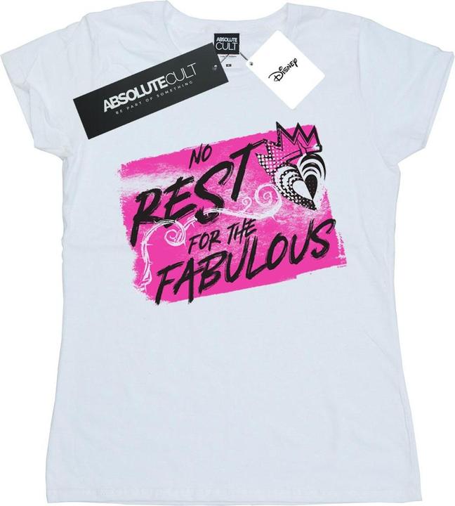 Actual product image Disney Womens/Ladies The Descendants No Rest Cotton T-Shirt (XL)