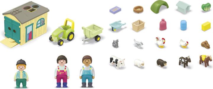 Produktbild Playmobil Bauernhof-Abenteuer Traktor (71656)
