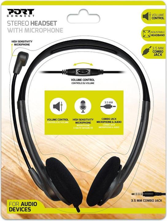 Actual product image Port Designs Port HEADSET JACK STEREO + MIC (Cable)