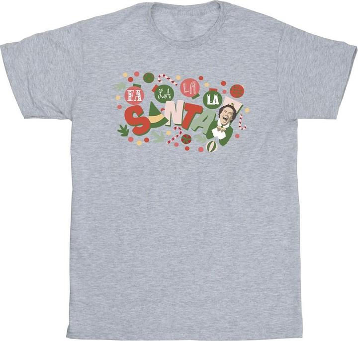 Elf Santa Fa La La TShirt (XL)
