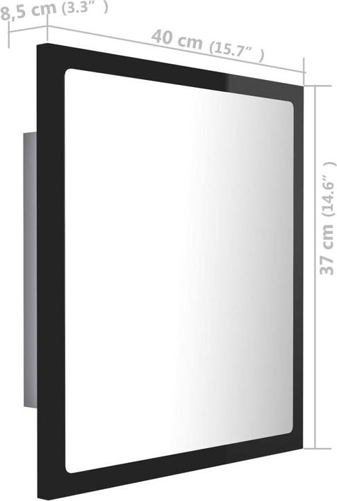 Actual product image VidaXL Chet (40 x 8.5 x 37 cm)