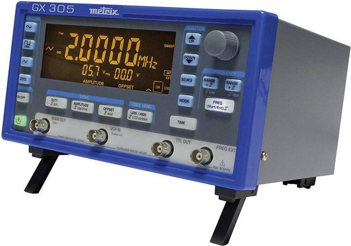 Image du produit Metrix Générateur de fonctions fonctionnant sur secteur et instrument de mesure de laboratoire en un seul