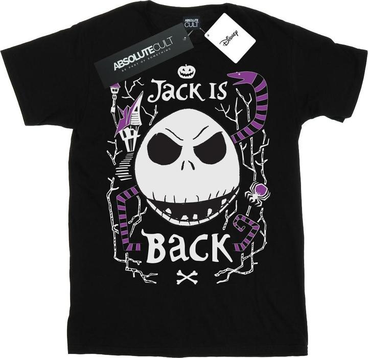 Image du produit Disney - T-shirt NIGHTMARE BEFORE CHRISTMAS JACK IS BACK - Femme (S)