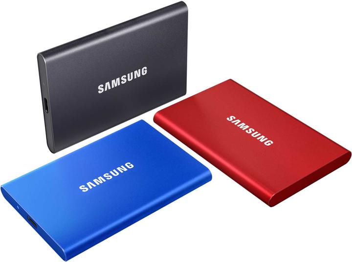 Image du produit Samsung Portable T7 Red (2000 Go)