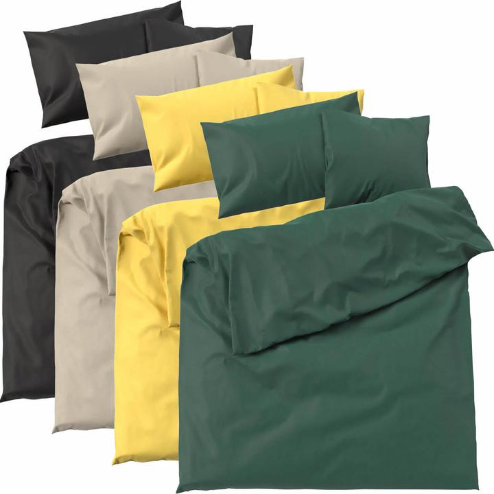 Actual product image Lotus Bettwaren Satin uni (Duvet cover, 200 x 210 cm)