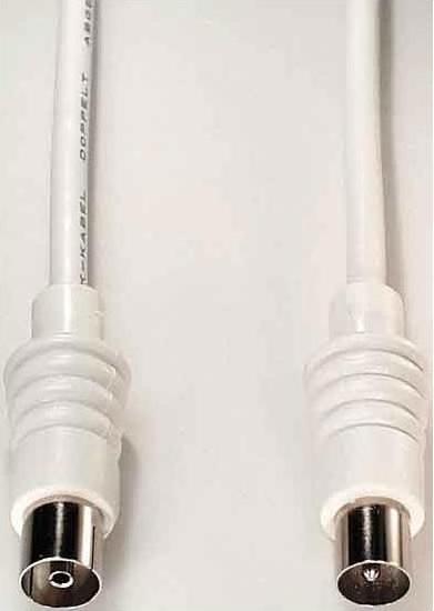 Produktbild E+P HFA 5. Anschluss 1: Coax, Anschluss 2: Koaxial. Kabellänge: 5 m, Geschlecht: Männlich/Weiblich (90 dB, Antennenkabel)