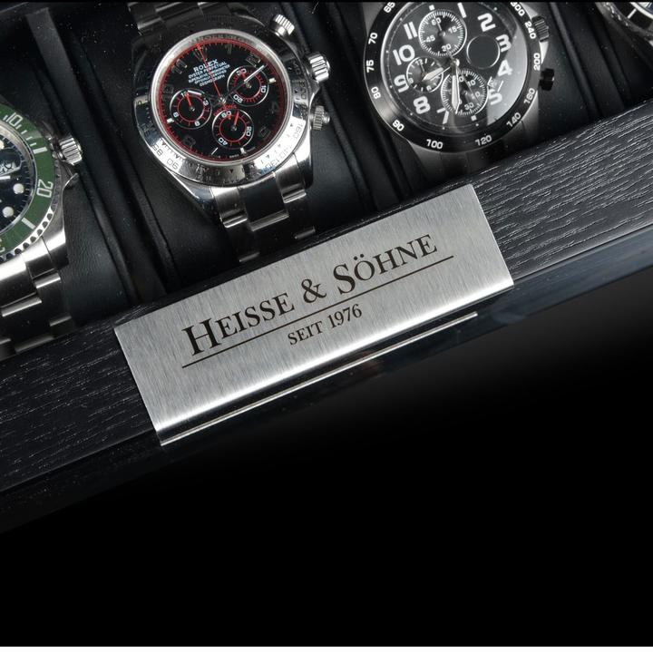 Immagine prodotto Heisse & Söhne Scatola dell'orologio Monteray 5 ash - nero satinato