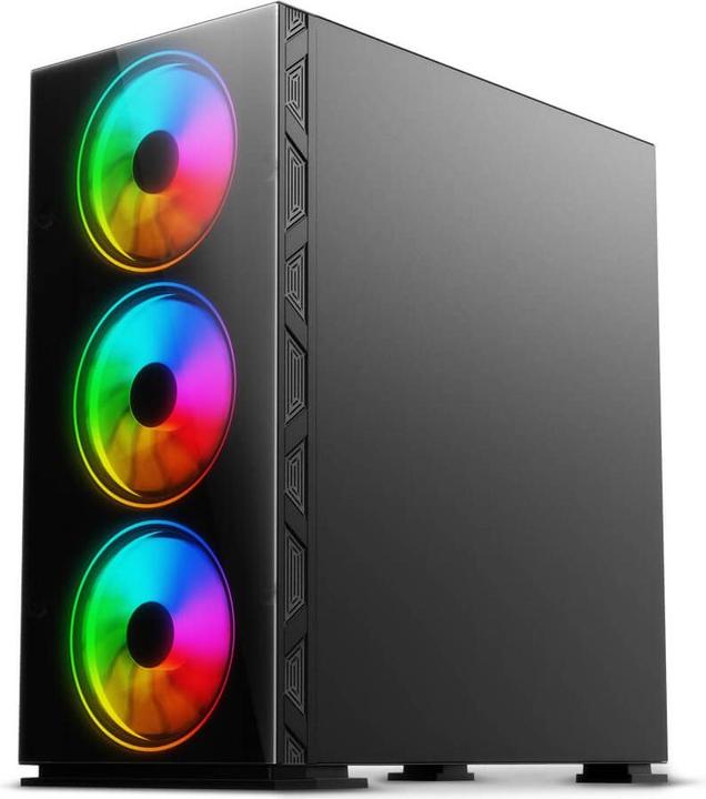 Immagine prodotto Savio Custodia per PC Prime X1 ARGB Glass Nero (ATX, mATX, Mini-ITX)