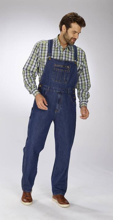 Produktbild Wisent Work Wear Fabrik Latzjeans, stonewashed, Gr. 52 (52)