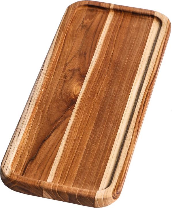 Actual product image TeakHaus Teak serving tray w. narrow edge, rectangular, 50x16x1.5
