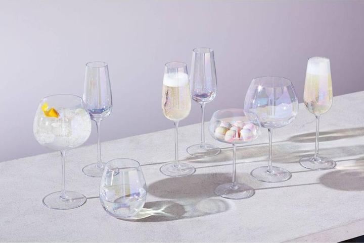 Actual product image LSA Set of 2 Pearl champagne bowl 300ml mother of pearl (30 cl, 2 Glasses, Champagne glasses)