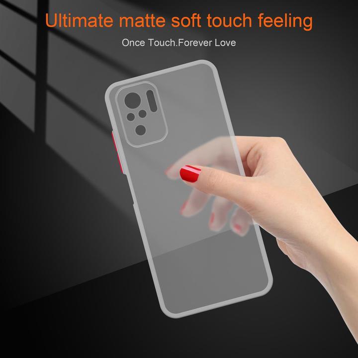 Produktbild Cadorabo Hybrid Matt Cover (Xiaomi Redmi Note 10S, Xiaomi Mi Note 10)
