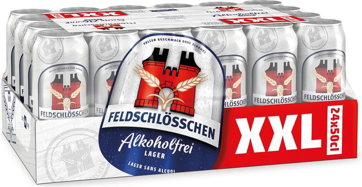 Produktbild Feldschlösschen Alkoholfrei Lager (24 x 50 cl)
