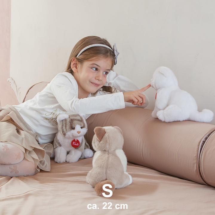 Trudi Classic plush toy giraffe 13 x 23 x 21 cm, size S, high-quality stuffed animal with soft material (21 cm)