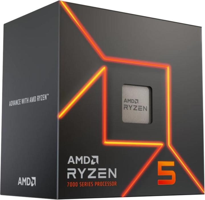 Actual product image AMD Ryzen 5 7600X3D (AM5, 4.10 GHz, 6 -Core)