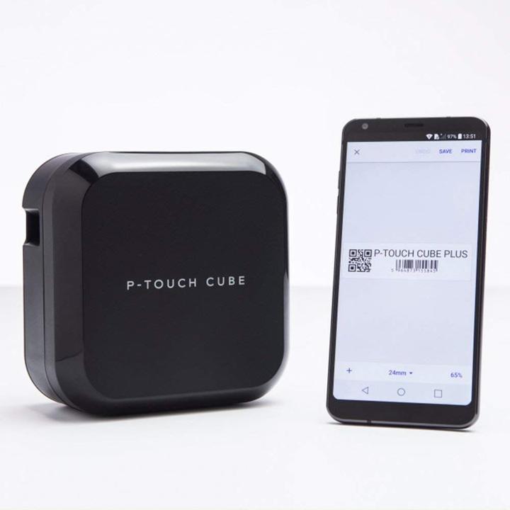 Actual product image Brother P-Touch Cube Plus PT-P710BT