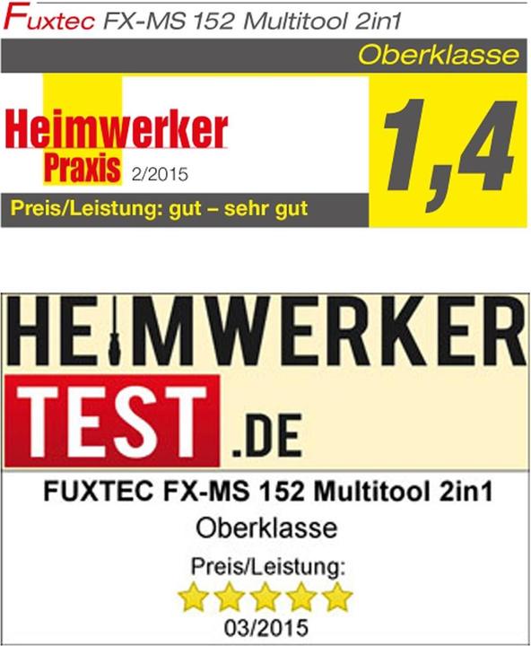 Image du produit Fuxtec FX-MS152 Débroussailleuse à essence Multitool 2en1 (Couteaux en plastique, Fils coupe-herbe)