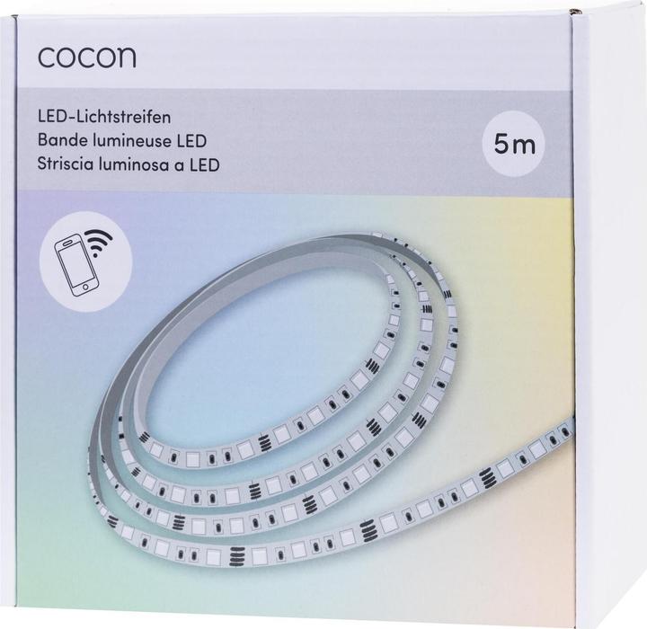 Actual product image Cocon LED strip 5 m (Multicoloured, 500 cm, Indoor)