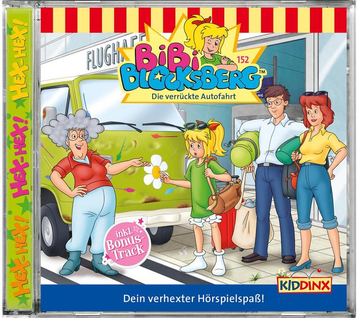 Produktbild Bibi Blocksberg 152 - Die verrückte Autofahrt