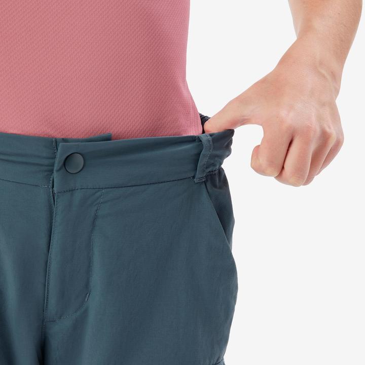 Image du produit Quechua Pantalon modulable de randonnée junior, MH500 bleu (14, 15, 16)