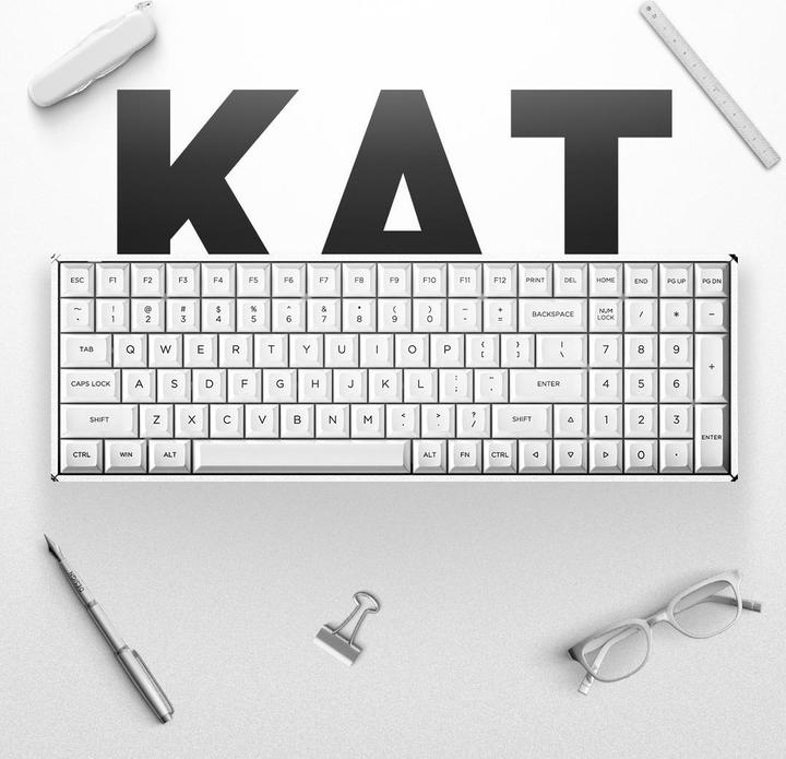 Actual product image Iqunix F96 KAT (CH, Cable, Wireless)