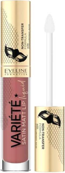 Produktbild Eveline Variete Satin Matt Lip Liquid Lipstick With Hyaluronic Acid 02 5Ml (02 Raspberry Cream)