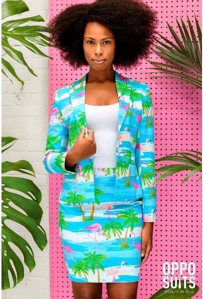 Produktbild OppoSuits Flamingirl Damen Anzug Grösse 34 (34)