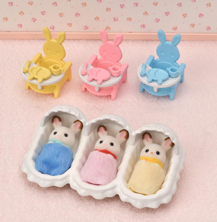Actual product image Sylvanian Families Triplets Care Set
