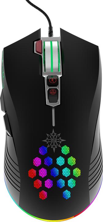 Actual product image Inca Empousa RGB 7200 Dpi Macro Keys Professional Gaming Mouse (Cable)