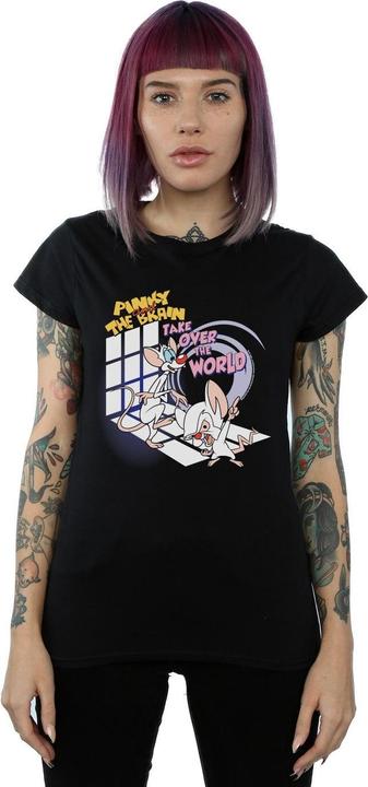 Produktbild Universal Textiles Pinky And The Brain Take Over The World TShirt (XL)