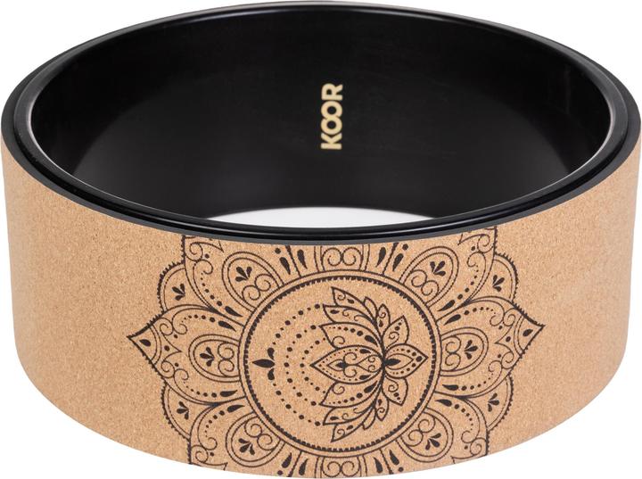 Actual product image Koor Cork yoga wheel