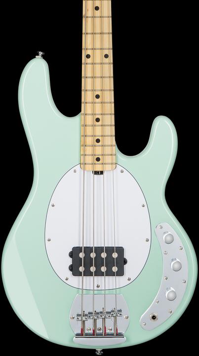 Produktbild Bassgitarre, S.U.B., StingRay RAY4, Mint Green (E-Gitarren Set, Basswood, Maple)