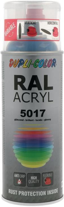 Immagine prodotto Dupli-Color Vernice acrilica lucida RAL 5017 blu traffico (Blu traffico, 0.40 l)