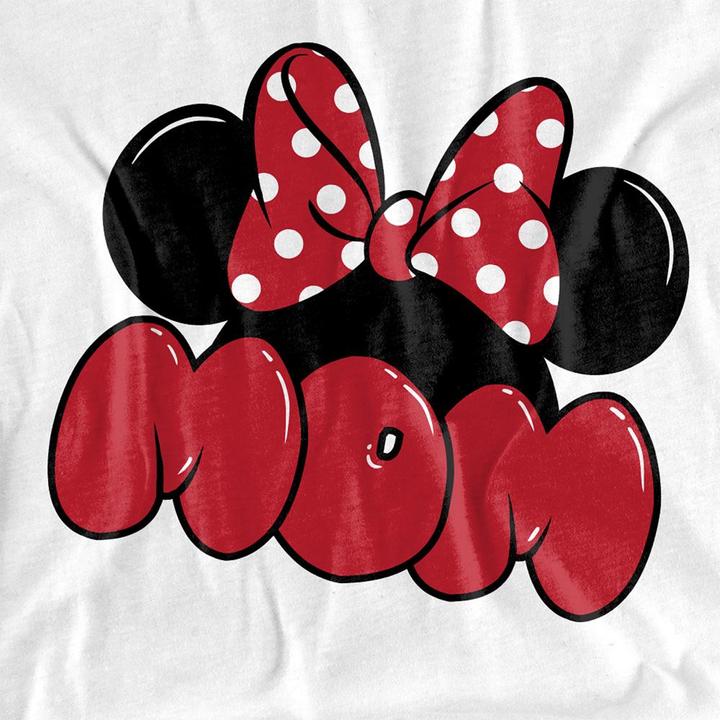 Actual product image Disney Unisex Adult Ears For Mom Minnie Mouse Mothers Day T-Shirt (M)