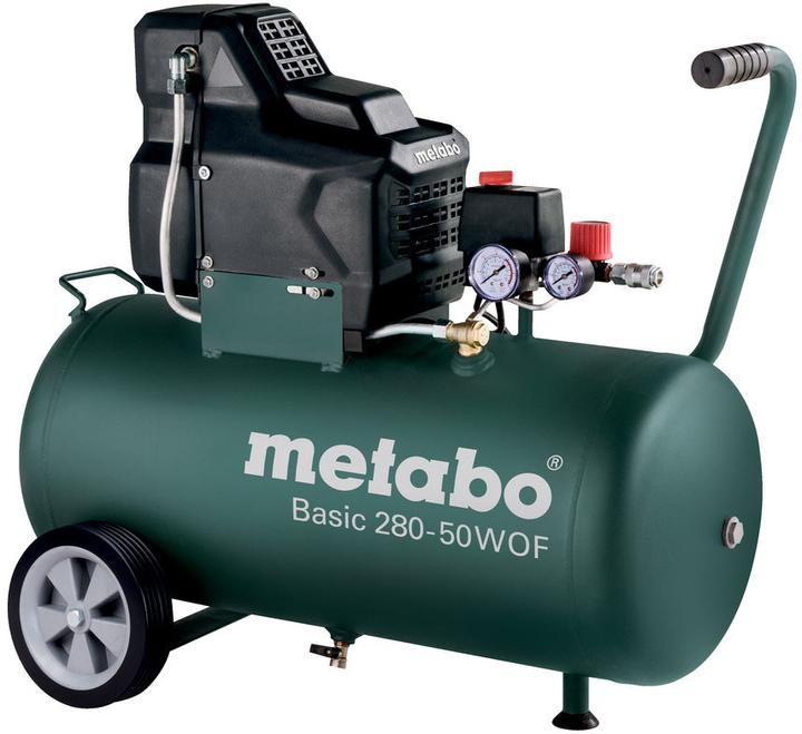 Metabo Compressore Basic 280-50 W OF (601529000) scatola di cartone (8 bar, 50 l)
