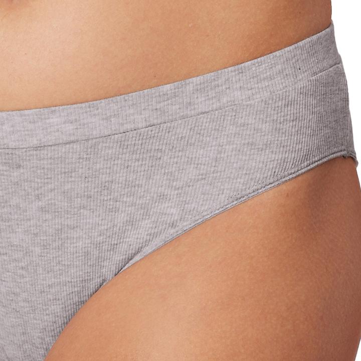 Actual product image Schiesser 3-pack Pure Rib Rio briefs (44, XXL, pack of 3)