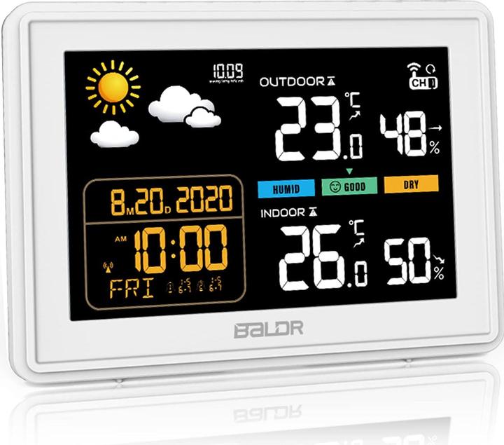 Actual product image Baldr Weather station radio