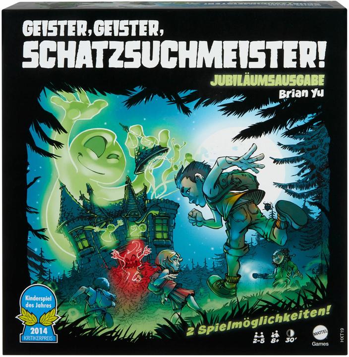 Mattel Games Geister, Geister, Schatzsuchmeister (Deutsch, Schweizerdeutsch)