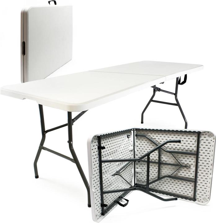 Immagine prodotto Wiltec Tavolo pieghevole da campeggio Tavolo pieghevole per feste Tavolo da buffet Tavolo da giardino