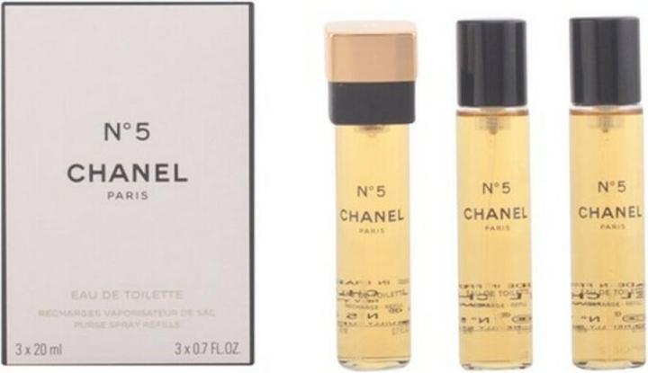 Actual product image Chanel N°5 3x Refill (Eau de toilette, 60 ml)