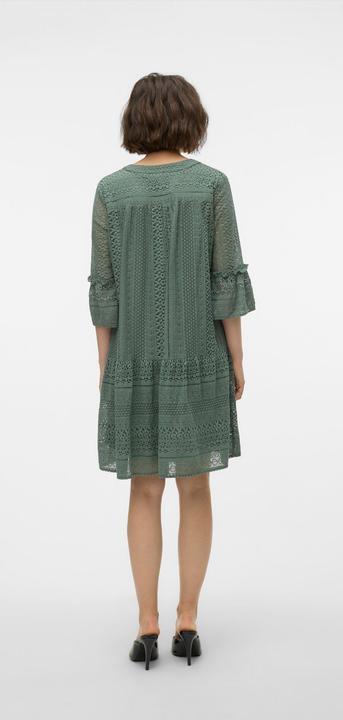 Actual product image Vero Moda Lace Embellished V Neck Tunic (XS)
