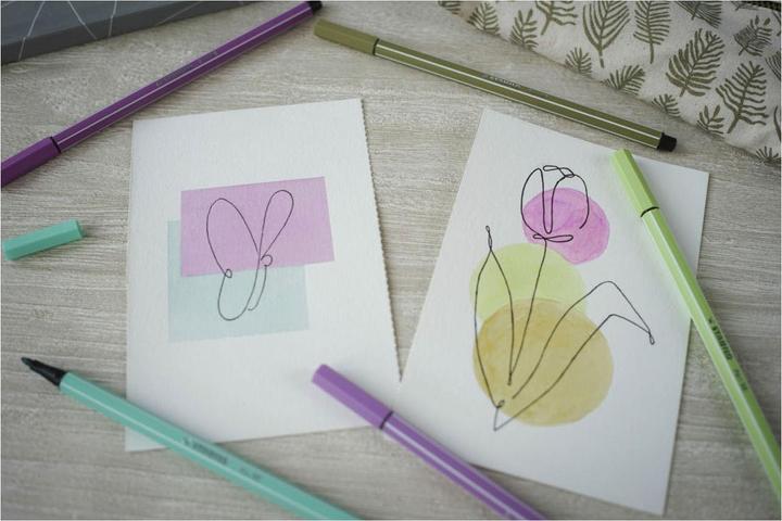 Actual product image STABILO Pen 68 Premium felt-tip pen (Papaya, 1 x)