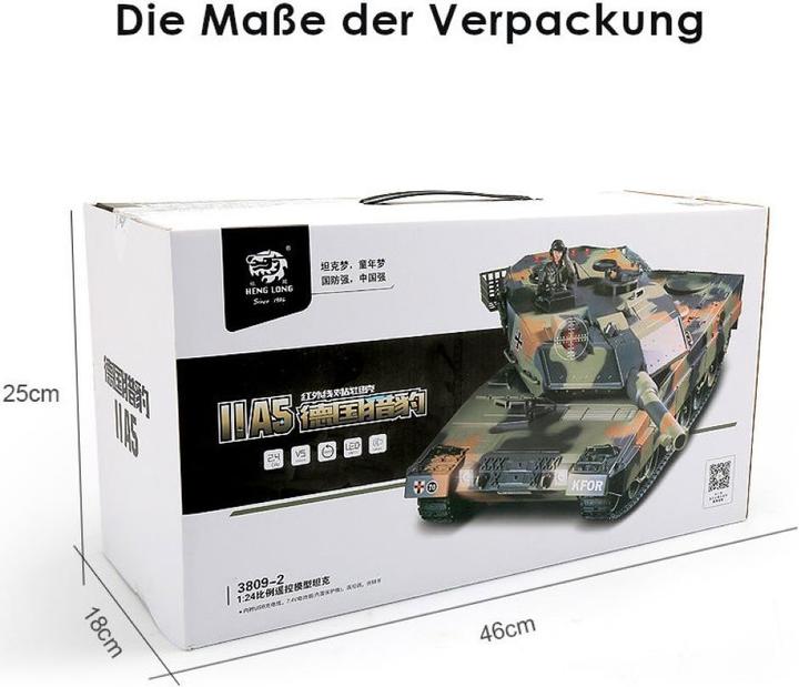 Produktbild Es-toys Heng Long Deutscher Leopard A5