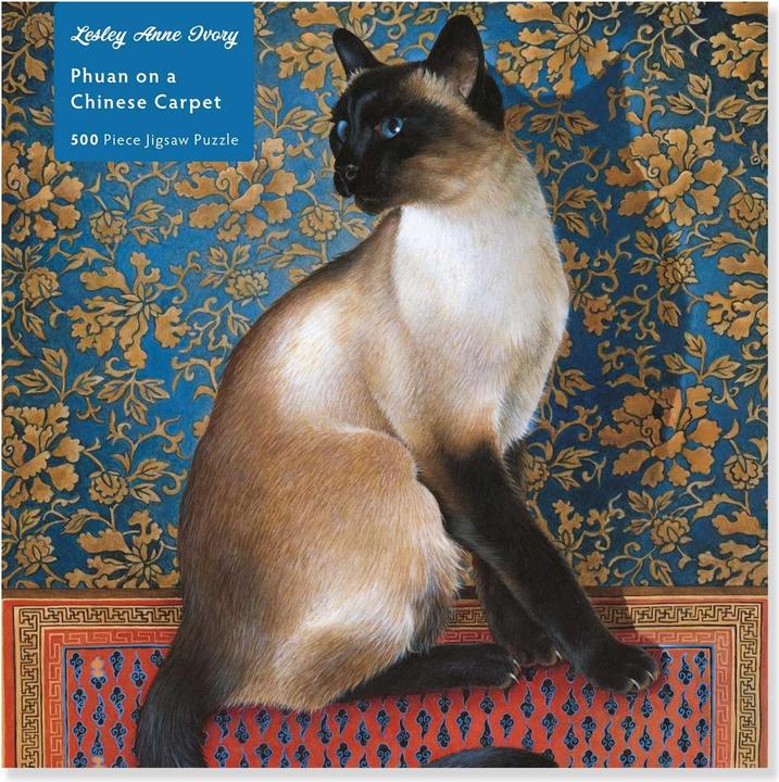 Actual product image Heye Lesley Anne Ivory - Phuan on a Chinese Carpet: 500 Piece Jigsaw (500 pieces)
