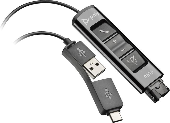 Poly HP DA85 USB to QD Adapter