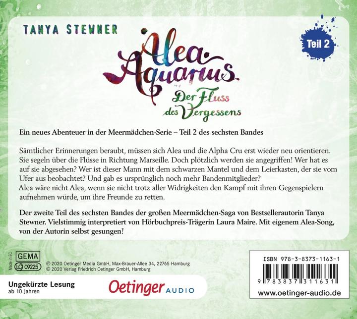 Actual product image Alea Aquarius 6.2 (Tanya Stewner, Laura Maire, Guido Frommelt, Claudia Carls, German)