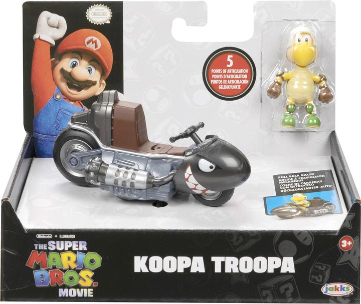 Image du produit Jakks Pacific Super Mario Movie - Figure w/ Kart - Koopa Troopa (6 cm) (417714)