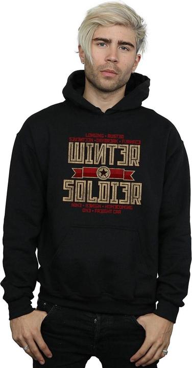 Actual product image Mens Winter Soldier Trigger Badge Hoodie (XL)