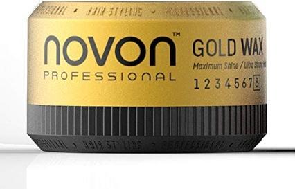 Produktbild Novon Professional Gold Wax 50ml Aqua Hair Wax Travel Size Pleasant Scent (Haargel, 50 ml)