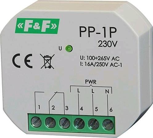 Produktbild Superelektro PP1 230 Elektromagnetisches Relais fDoseneinbau 1 Wechsler